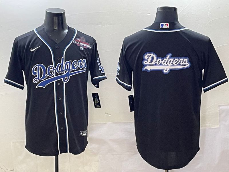Men 2025 Los Angeles Dodgers Blank Black Three generations Fashion Nike MLB Jersey style 28